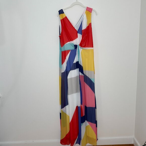 NWT Phase Eight Flowy Sleeveless Maxi Dress Size US 12 Resort Vacation‎ - Picture 1 of 8